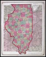 Atlas of Edgar County and the State of Illinois, to Which is Added an Atlas of the United States...