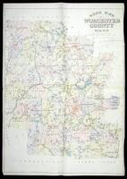 New Topographical Atlas of the County of Worcester, Massachusetts