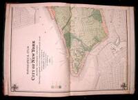 Topographical Atlas of the City of New York, Including the Annexed Territory, Showing original water courses and made land