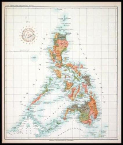 Atlas de Filipinas, Colecci&oacute;n de 30 Mapas