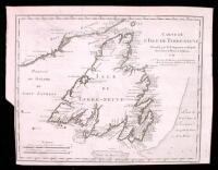 Carte de l'Isle de Terra-Neuve