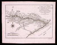 Carte du Cours de la Riviere du Saguenay Appellee par les Sauvages Pitchitaouichetz