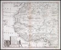 A New & Accurate Map of Negroland and the Adjacent Countries; also Upper Guinea, shewing the principal European Settlements, & distinguishing wch. belong to England, Denmark, Holland, &c.