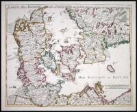 Carte du Royaume de Danemarc Par Guill. de l'Isle a Amsterdam Chez Ian Covens et Corneille Mortier Geographes