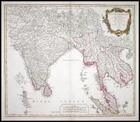 Les Indes Orientales, ou sont distingu&eacute;s les Empires et Royaumes qu'elles contiennent, tir&eacute;es du Neptune Oriental