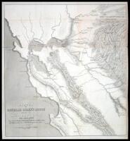 Sketch of General Riley's Route through the Mining Districts July and Aug. 1849