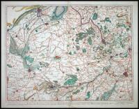 Carte des Environs de Dunkerque, Bergue, Gravelines, St. Omer, Aire, Lille, Menin, Ypres, Dicmude, &c. en 1743