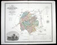 Map of the County of Hereford, from an Actual Survey made in the Year 1831. by C. & J. Greenwood