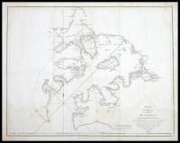 Plan of the Entrance of the Port of Bucarelli on the North West Coast of America, in 55° 15' of Latitude North & 136° 15' of Longitude West of Paris; Discovered in 1775 by the Spanish Schooner la Senora Commanded by D. Juan Fco. de la Quadra & D. Franco. 