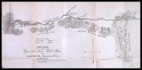 Positions of the Upper and Lower Gold Mines on the South Fork of the American River, California. July 20th, 1848