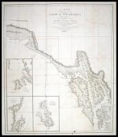 Chart shewing part of the Coast of N.W. America with the Tracks of His Majesty's Sloop Discovery and Armed Tender Chatham; Commanded by George Vancouver Esqr. and prepared under his immediate inspection by Lieut. Joseph Baker, in which the Continental Sho