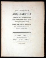 Argonautica, e scriptis octo veteribus libris, quorum plerique nondum collati fuerant