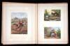 Album containing approximately 96 mounted prints, most color or hand-colored, including 21 Baxter process color prints\ - 2