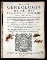 Della Geneologia de gli Dei....libri quindeci. Ne' quali si tratta dell'Origine, & discendenza di tutti gli Dei de' Gentili... Tradotta gia per M. Gioseppe Betussi