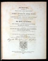 Memoirs Illustrative of the Life and Writings of John Evelyn, Esq. F.R.S....