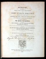 Memoirs Illustrative of the Life and Writings of John Evelyn, Esq. F.R.S....