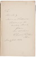 Eulogy on Gen. Zachary Taylor, late President of the United States. Delivered October 2, 1850 - President Millard Fillmore's Copy