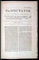 An Original Issue of "The Spectator" together with the Story of the Famous Engligh Periodical and of its Founders, Joseph Addison & Richard Steele