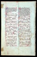 Single illuminated manuscript leaf from a breviary
