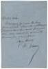 Autograph Letter, signed by Alexandre Dumas pere