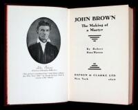 John Brown: The Making of a Martyr
