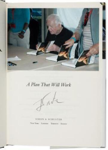 Three books by Jimmy Carter - All signed by him