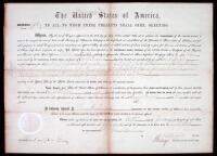 Land grant document