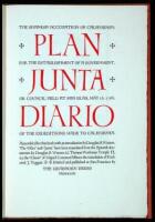 The Spanish Occupation of California: Plan for the Establishment of a Government. Junta or Council held at San Blas, May 16, 1768. Diario of the Expeditions made to California