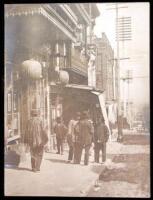 Lot of three original photographs of Chinatown