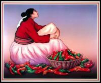 Chile Pepper Woman