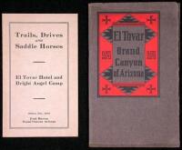 Two tourist brochures concerning the El Tovar Hotel at the Grand Canyon