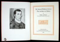 Mr. Samuel McIntire, Carver: The Architect of Salem