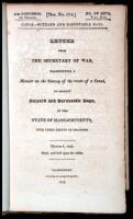 Canal - Buzzard and Barnstable Bays. Letter from the Secretary of War, Transmitting a Memoir on the Survey of the route of a Canal, to Connect Buzzard and Barnstable Bays, in the State of Massachusetts, with Three Sheets of Drawings