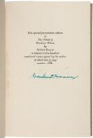 The Ordeal of Woodrow Wilson - signed by Herbert Hoover