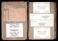 Archive of 29 scrapbooks kept by the firm of Williamson & Co. (later Williamson & Squire), gathering the weekly dockets distributed by the New York Stock Exchange, newsclippings, and other documents and ephemera.