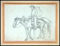 Two Scouts on Horseback