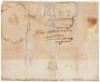 Autograph Letter Signed - 1828 Ex-President forced to sell his land and slaves - 2