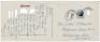 Autograph Note, signed on a postcard from Mamie Eisenhower, about a trip taken to California with President Eisenhower