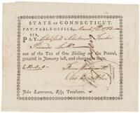 Document, signed by Oliver Wolcott Jr.