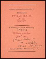 The Complete Twelve Hours of the Night, Celebrating the 200th Anniversary of the Birth of William Ashbless, 1785-1985