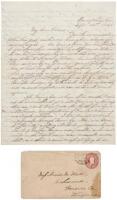 Autograph Letter, Signed - 1865 Ex-Confederate tours the post-war South as Tobacco salesman