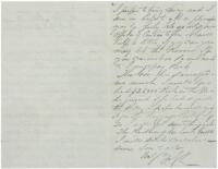 Autograph Letter Signed - 1865 Hated Union General’s Mining Scheme