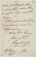 Autograph Letter Signed - 1849 Lord Byron’s Incestuous sister