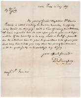 Autograph Letter Signed - 1817 Third Commander of US Army writes to New Orleans