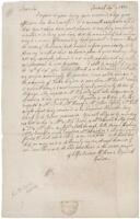 Autograph Letter Signed - 1802 Washington’s favorite historian of the Revolution