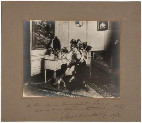 Photograph Signed by Sarah Bernhardt