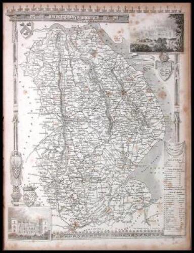 [Bound collection of maps from Barclay's Universal English Dictionary]