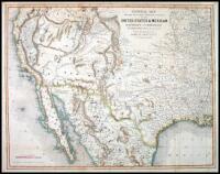 General Map Showing the Countries Explored & Surveyed by the United States & Mexican Boundary Commission, in the Years 1850, 51, 52 & 53, under the Direction of John R. Bartlett, U.S. Commissioner