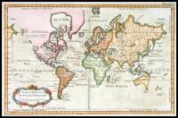 Carte Reduite du Globe Terrestre...