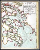 Carte de l'Entr&eacute;e de la Riviere de Canton Dress&eacute;e sur les Observations les plus r&eacute;centes
